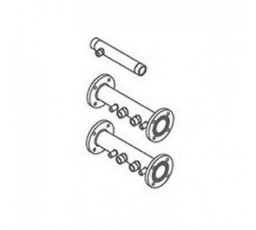 Комплект труб подачи и обратки с газовой трубой для одного котла Baxi Pipes kit