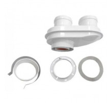 Адаптер для подключения раздельных труб Baxi Twin flue adaptor