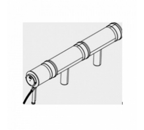 Дымоход для двух котлов мощностью 130-180 кВт в каскаде Baxi Flue collector for twin cascade