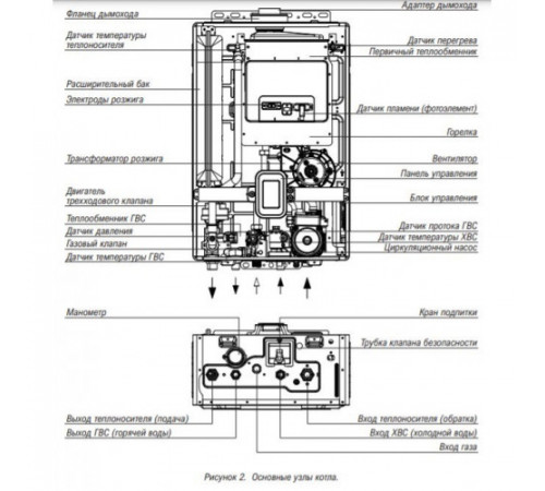 Настенный газовый котел Kiturami World Alpha S-35