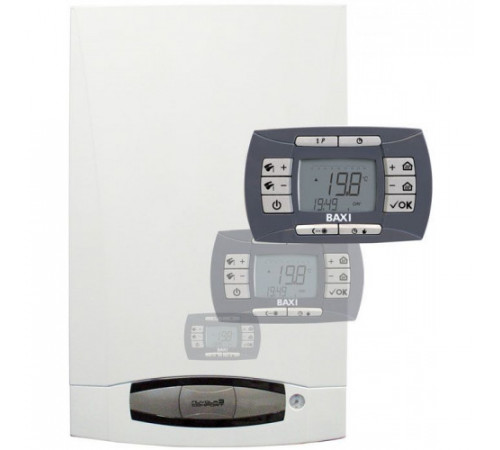 Котёл газовый настенный BAXI NUVOLA-3 Comfort 240 Fi, 24.4 кВт, двухконтурный