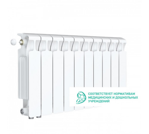 Радиатор RIFAR Monolit 300 х 10 сек НП лев (MVL) 50мм
