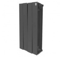 Радиатор биметаллический Royal Thermo Piano Forte 500 4 секции, noir sable