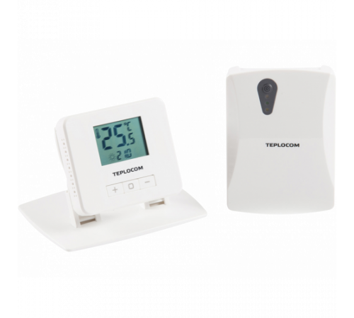 Термостат комнатный Teplocom TS-2AA/3A-RF, беспроводной, реле 250В, 3А