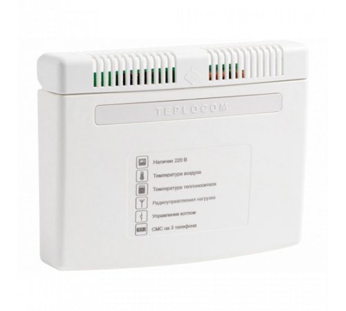 Теплоинформатор Teplocom GSM Lite, контроль сети 220В, температуры, Li-ion АКБ, 3 входа