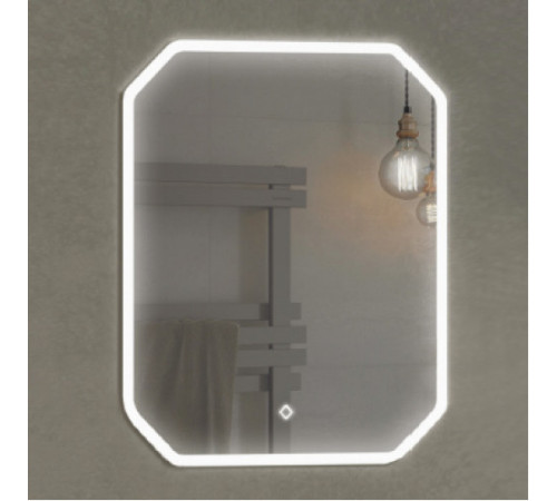 Зеркало Comforty Колеус-65 LED-подсветка, сенсор 800*650 00-00001283CF