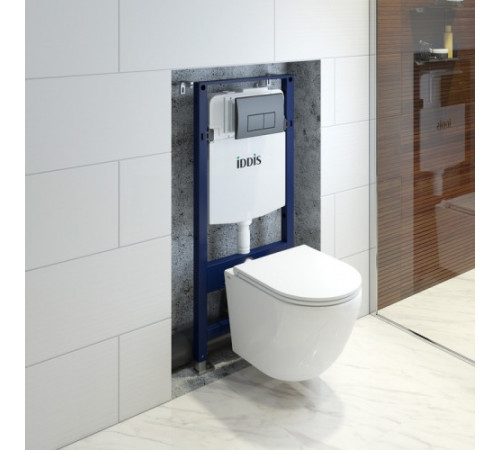 Инсталляция IDDIS Basic BASB020i73 3 в 1 подвесной унитаз инсталляция и клавиша смыва