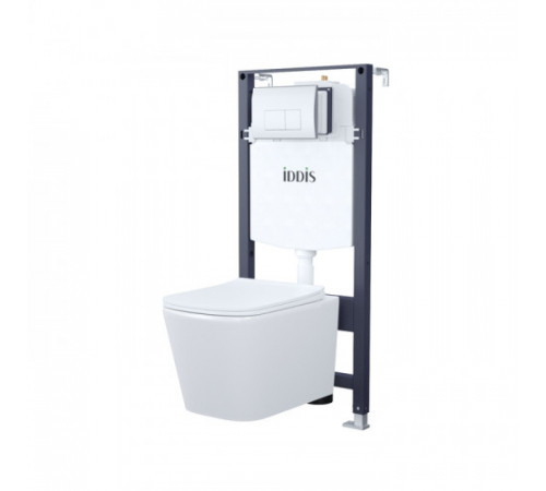 Инсталляция IDDIS Basic BASBI01i73 3 в 1 подвесной унитаз инсталляция и клавиша смыва