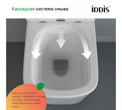 Инсталляция IDDIS Basic BASBI01i73 3 в 1 подвесной унитаз инсталляция и клавиша смыва