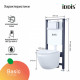 Инсталляция IDDIS Basic BASBQ01i73 3 в 1 подвесной унитаз инсталляция и клавиша смыва