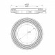 Арматура смывная IDDIS Optima Home F012400-01K, Белый, 2-ур, нижний подвод, тип А