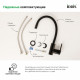 Смеситель для кухни IDDIS Kitchen 360 K36BLJ0i05, Черный матовый