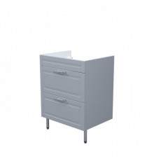 Тумба напольная IDDIS Oxford OXF60L0i95, Светло-серый, 60 см