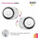 Мойка кухонная IDDIS Suno SUN60SDi77, нерж. сталь, шелк, 600*470