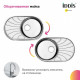 Мойка кухонная IDDIS Suno SUN77SDi77, нерж. сталь, шелк, 770*480