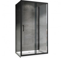 Душевой уголок ABBER Schwarzer Diamant AG30120B-S90B-S90B