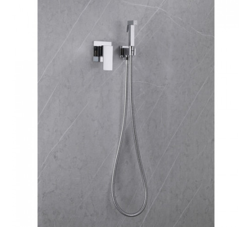 Смеситель ABBER Daheim AF8225 с гигиеническим душем, хром