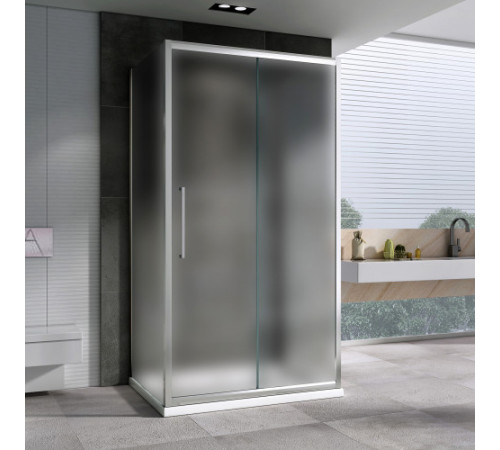 Душевой уголок ABBER Schwarzer Diamant AG30140MH-S80M-S80M