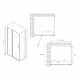 Душевой уголок ABBER Sonnenstrand AG04120S-S85