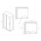 Душевой уголок ABBER Sonnenstrand AG04130S-S100