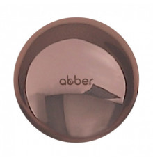 Накладка на слив для раковины ABBER AC0014RG розовое золото, керамика