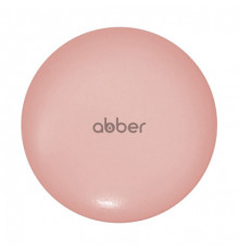 Накладка на слив для раковины ABBER AC0014MP розовая матовая, керамика