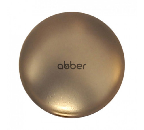 Накладка на слив для раковины ABBER AC0014MMG золото матовое, керамика