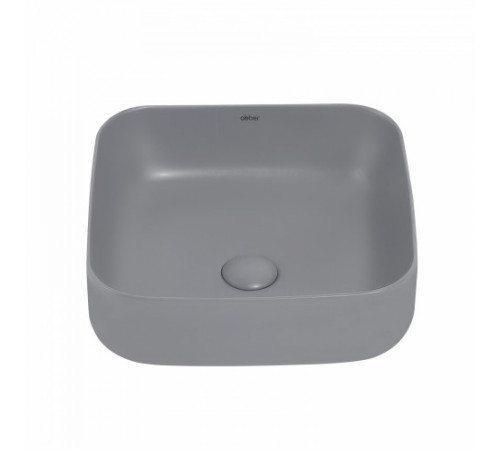 Раковина накладная ABBER Rechteck AC2211MG серая матовая