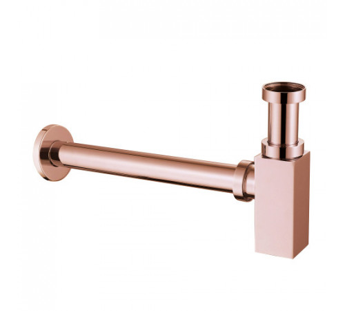 Сифон для раковины ABBER AF0031RG, розовое золото