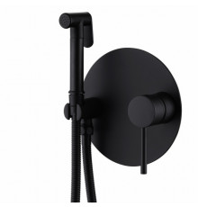 Смеситель ABBER Emotion AF8826B с гигиеническим душем, черный матовый