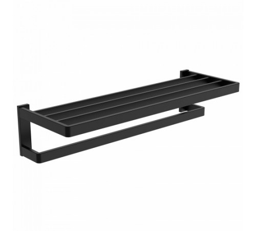 Полка для полотенец ABBER Westen AA1758B черная матовая