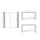 Душевая дверь ABBER Komfort AG93160B