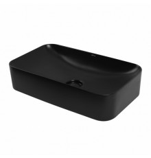 Раковина накладная ABBER Rechteck AC2204MB черная матовая