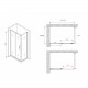 Душевой уголок ABBER Schwarzer Diamant AG301405-S605