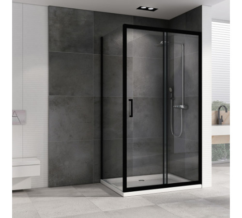 Душевой уголок ABBER Schwarzer Diamant AG30170B-S50B