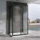 Душевой уголок ABBER Schwarzer Diamant AG30180B-S60B-S60B