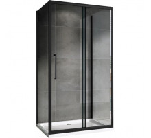 Душевой уголок ABBER Schwarzer Diamant AG30110BH-S60B-S60B