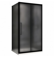 Душевой уголок ABBER Schwarzer Diamant AG30110BMH-S100BM