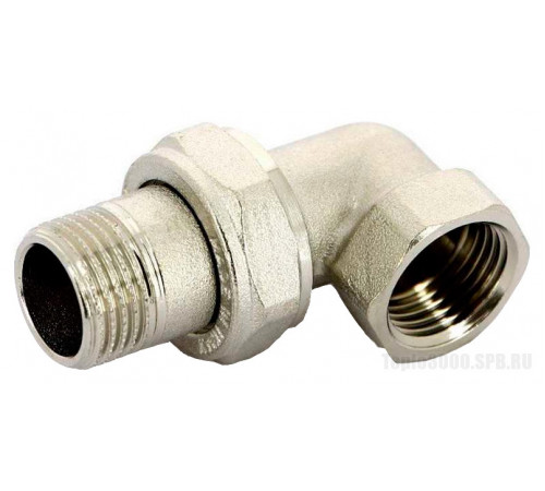 Разъемные угловые соединения американка Stout ВН никелированные 1 1/2″