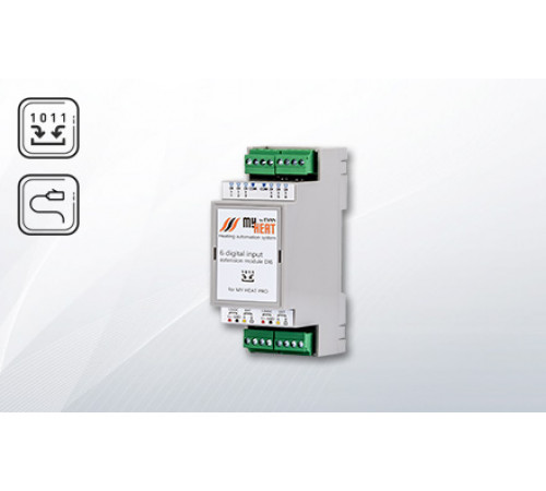 Дискретный блок расширения MyHeat DI6
